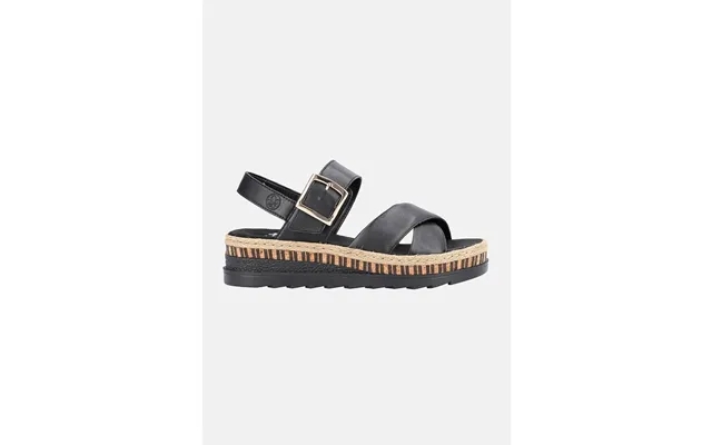 Convenient sandal with intersecting straps product image
