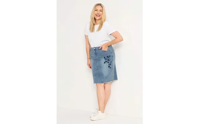 Cowboy skirt with embroidery elin product image