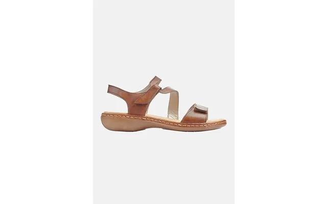Leather sandal with adjustable straps product image