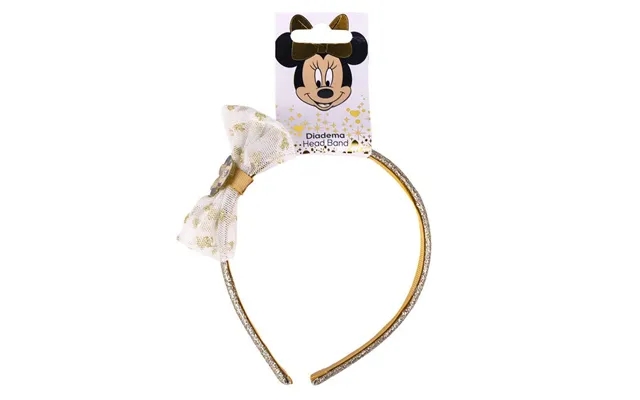 Artesania Cerda Hair Accessories Hairband Bow Minnie Gold product image