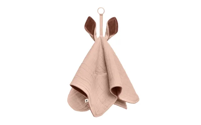 Bibs Cuddle Cloth Kangaroo Blush product image