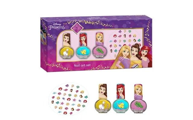 Disney Princess Nail Art Set 4pcs product image