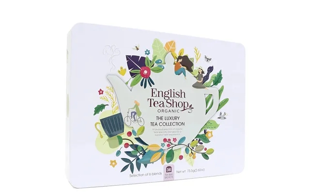 English tea shop luxury married tin product image