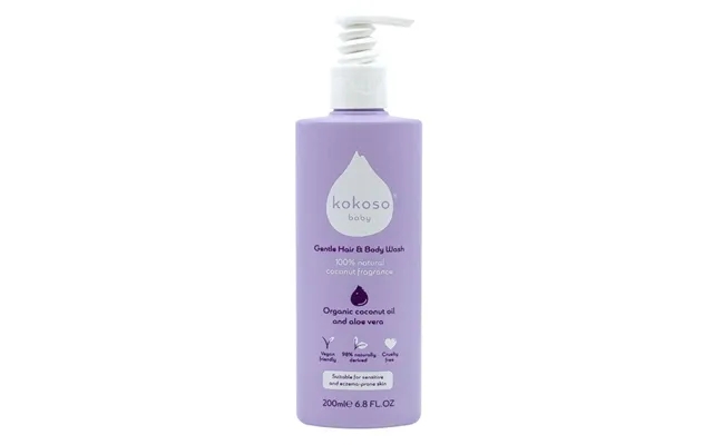Kokoso Baby Hair & Body Wash Scented 200 Ml product image