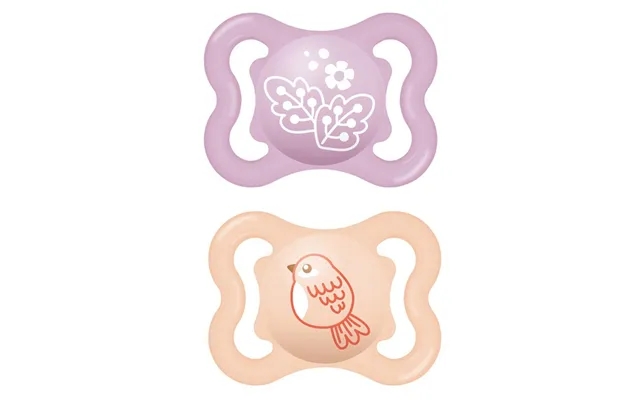 Mam Air Silicone Pacifier Pink 0-6m 2 Pcs product image