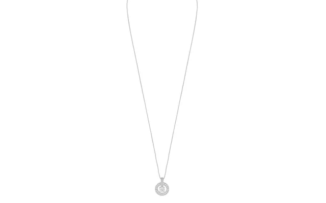 Twist of sweden chicago small pendant necklace silver clear 45 cm product image