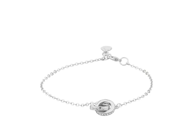 Twist of sweden connected chain bracelet silver clear product image