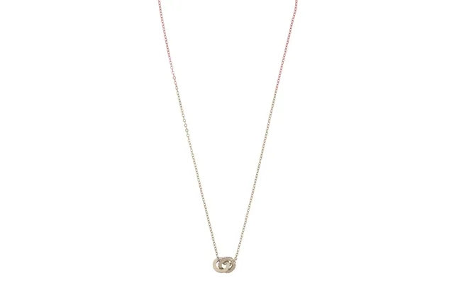 Twist of sweden connected pendant necklace gold clear 42cm product image