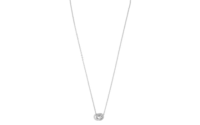 Twist of sweden connected pendant necklace silver clear 42cm product image
