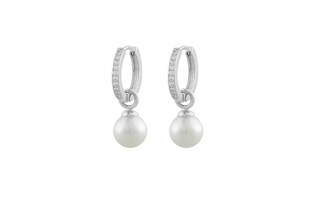 Snö Of Sweden Core Pearl Ring Ear Silver White product image