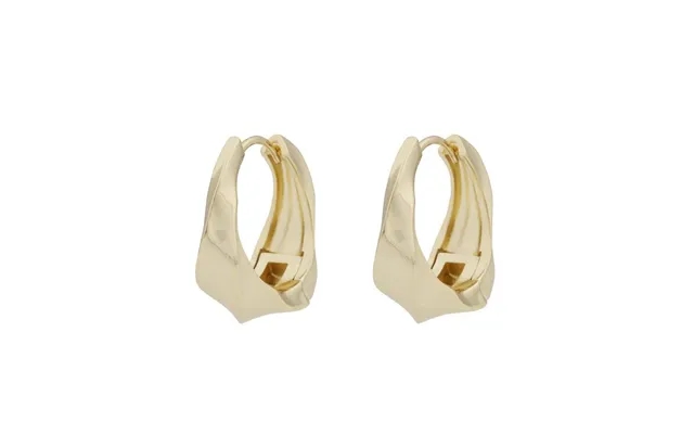 Twist of sweden kansas ring earrings plain gold 21,5 mm product image
