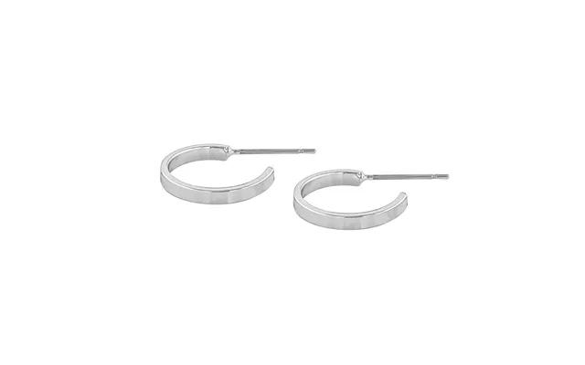 Snö Of Sweden Moe Ring Earring Plain Silver 15 Mm product image
