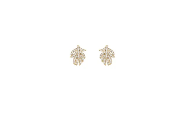 Snö Of Sweden North Earrings Gold Clear 10 Mm product image