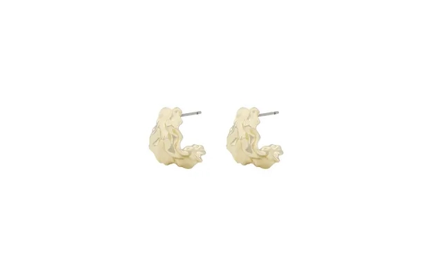 Twist of sweden oz oval earrings plain gold 16 mm product image