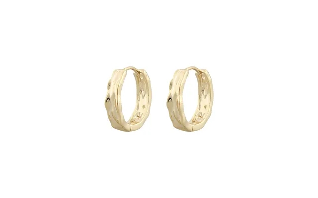 Snö Of Sweden Small Ring Earring Plain Gold product image