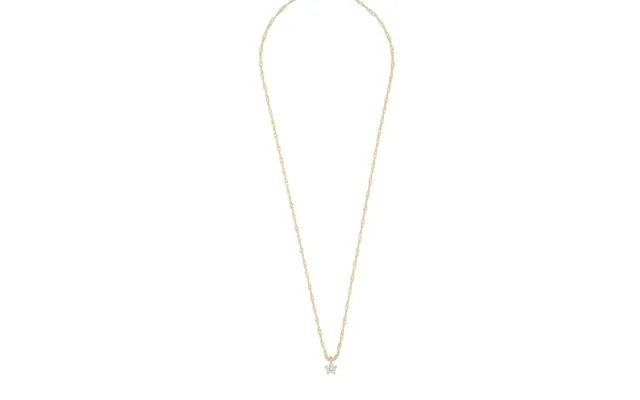 Snö Of Sweden Vienna Stone Pendant Necklace Gold Clear 42 Cm product image
