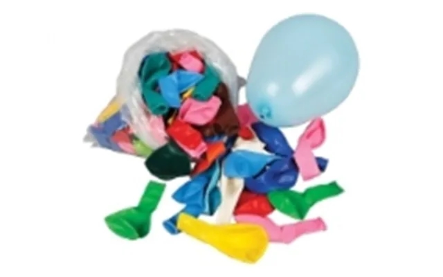 Balloner - Runde Med 100 Ass. Farver product image