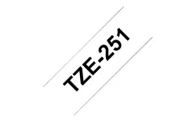 Brother tze-251 - black on white 24mm x 8m product image