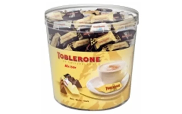 Chocolate toblerone tiny mix box - 904g in plastic tub product image