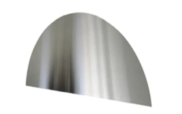 Home it curved splash plate 60 x 30 cm brushed stainless steel product image