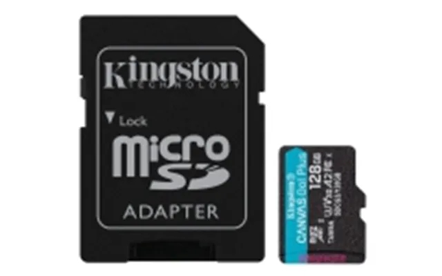 Kingston Canvas Go Plus - Flashhukommelseskort Microsdxc Til Sd Adapter Inkluderet product image