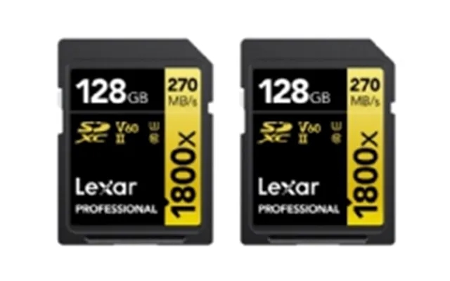 Lexar Professional Gold Series - Flashhukommelseskort product image