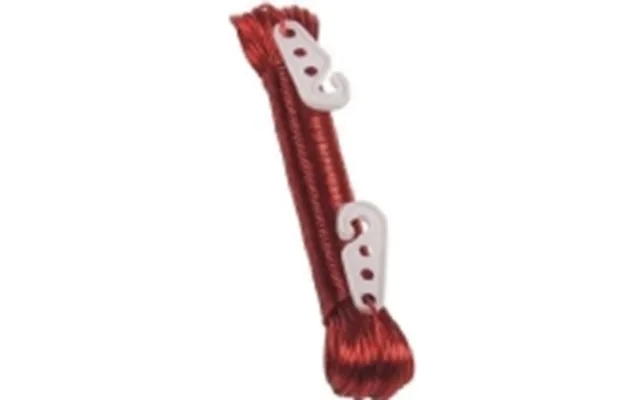 Lifetime - 20m vaskesnor rope with hooks red product image