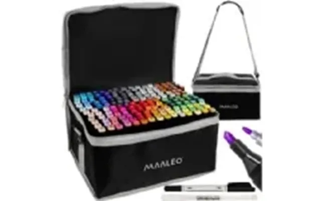 Maaleo doubles ended markers lining drawing 168 colors product image