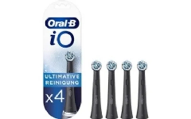 Oral-b Io Series Ultimate Clean Tandbørstehoveder - Sort product image