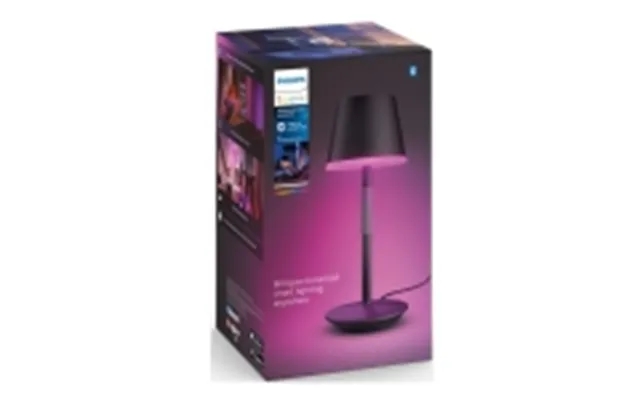 Philips hat white &amp color ambiance go notebook table lamp black product image