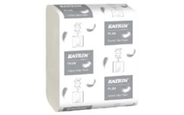 Toilet paper bulk in sheet katrin plus 2-lag 23x10.3Cm white,40 pk x 250 paragraph krt product image