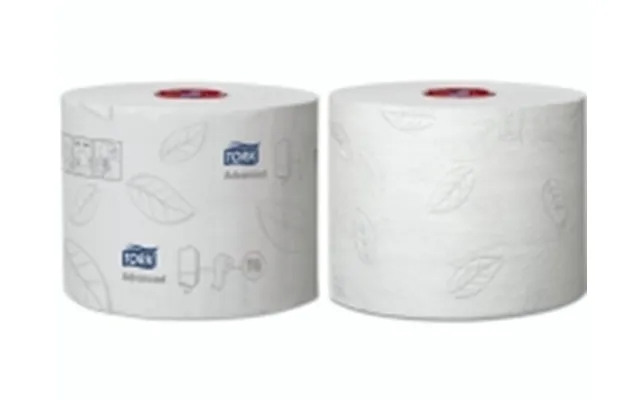 Toiletpapir Tork T6 Mid-size Advanced 2-lags Hvid 100m - 27 Ruller Pr product image