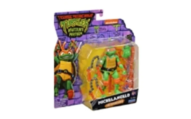 Turtles mutant mayhem basic figures michelangelo product image