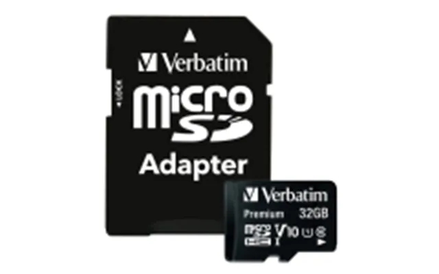 Verbatim Microsdhc-kort 32 Gb Inkl. Adapter Klasse 10 product image