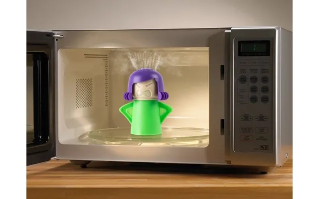 Angry mama cleaning to microwave product image