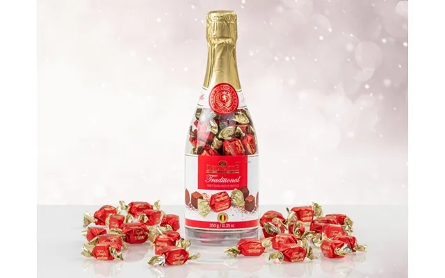 Chocolate truffle in champagne bottle product image