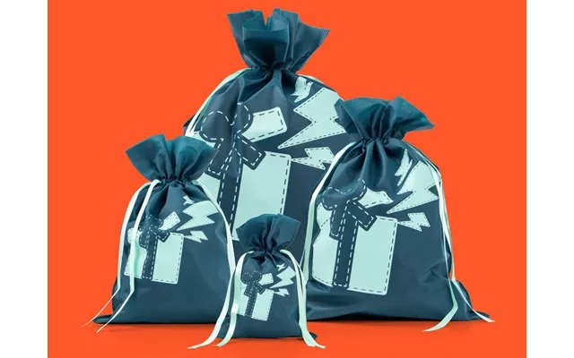 Cyan gift bags 3-pak product image