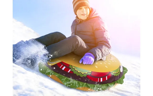 Hamburger inflatable toboggan product image