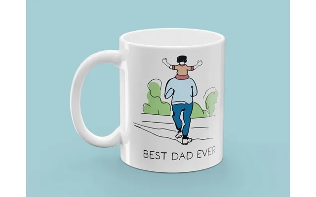 Mug with pressure - best dad ever product image