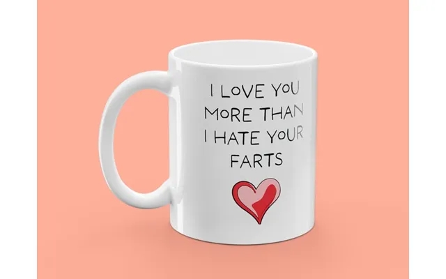 Krus Med Tryk - I Love You More Than I Hate Your Farts product image