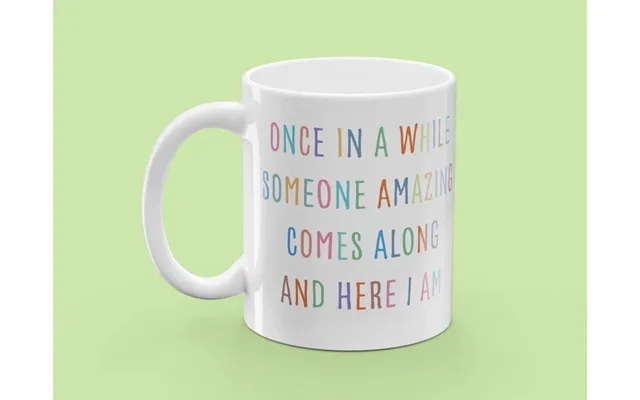 Mug with pressure - once in a while product image