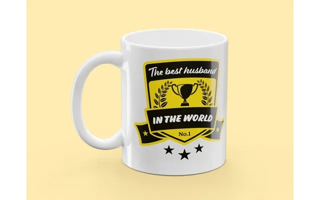 Mug with pressure - thé best husband in thé world product image