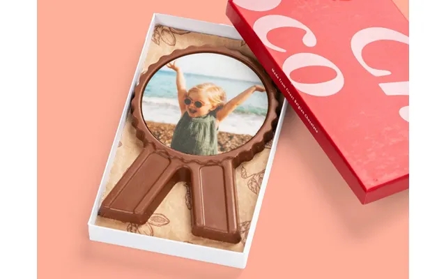 Personlig Chokolademedalje Med Billede product image