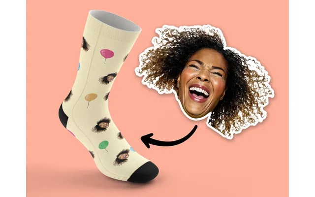 Personal stockings with picture - party theme product image