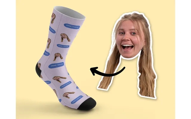 Personal stockings with picture - psst in laws you product image