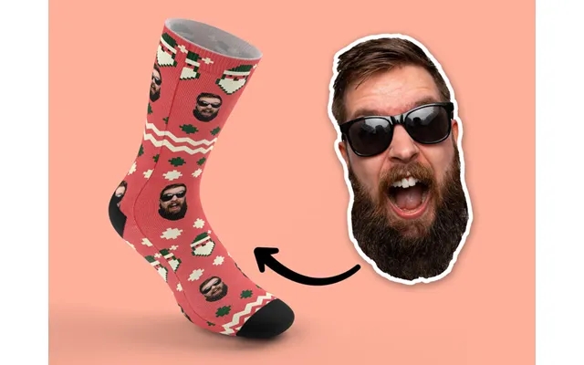 Personal stockings with picture - ugly christmas sweater product image