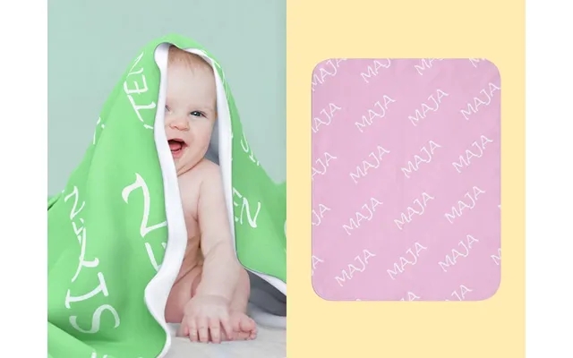 Personligt Babytæppe Med Navn product image