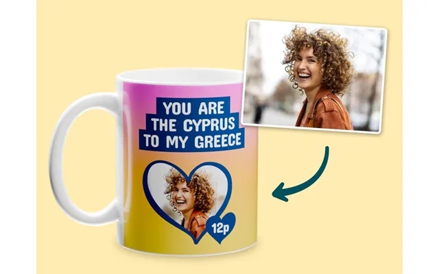 Personally mug with picture - cyprus two my greece product image