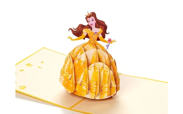 Pop up short - princess in yellow dress product image