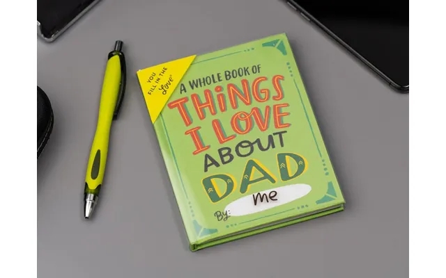 Things I Love About Dad Lav-selv-bog product image